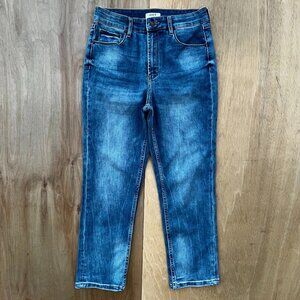 OAT NEW YORK WIDE LEG STRAIGHT JEANS WOMEN’S sz 29 High Rise Denim